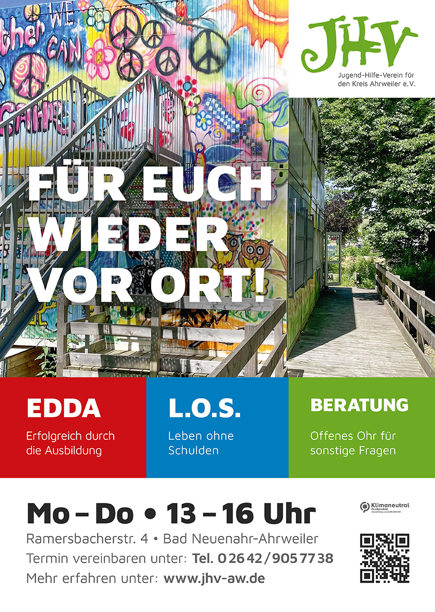 Für Euch wieder vor Ort